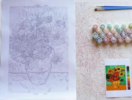 What Comes In A Paint By Number Kit